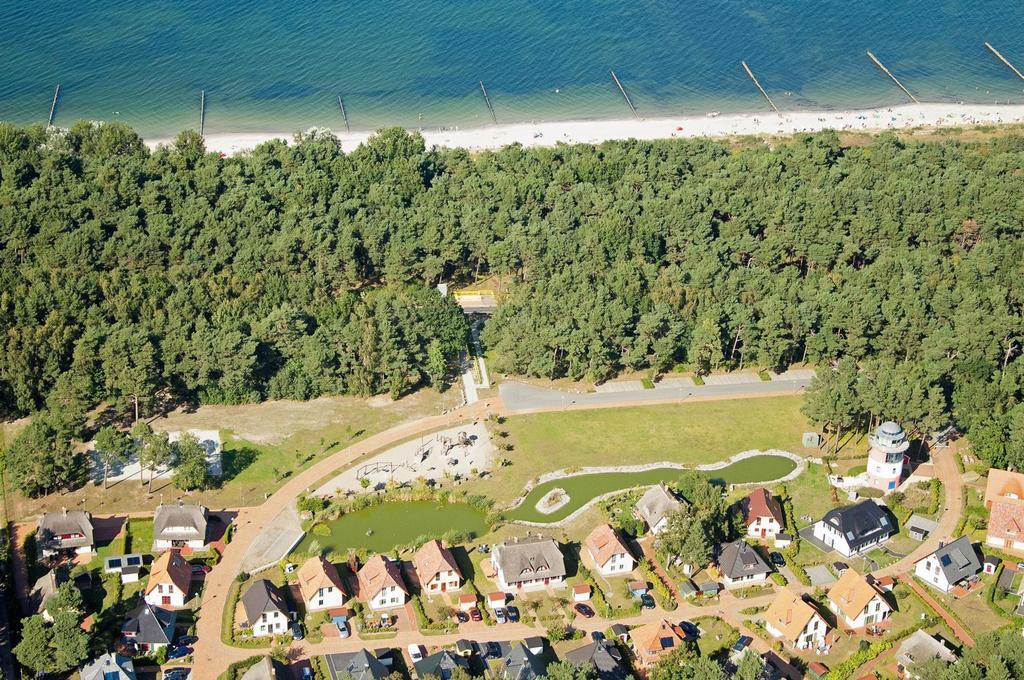 Duenenresidenz Glowe - Ferienhaus Maxi 200 M Zum Strand Kültér fotó